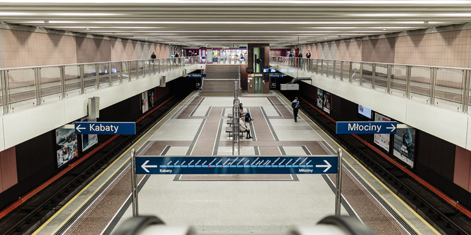 Metro Warszawa, II linia – odcinek centralny
